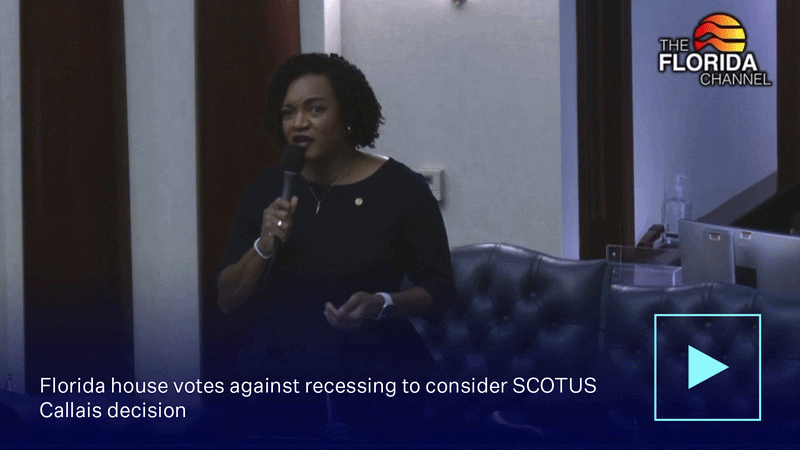 Florida house votes against recessing to consider SCOTUS Callais decision